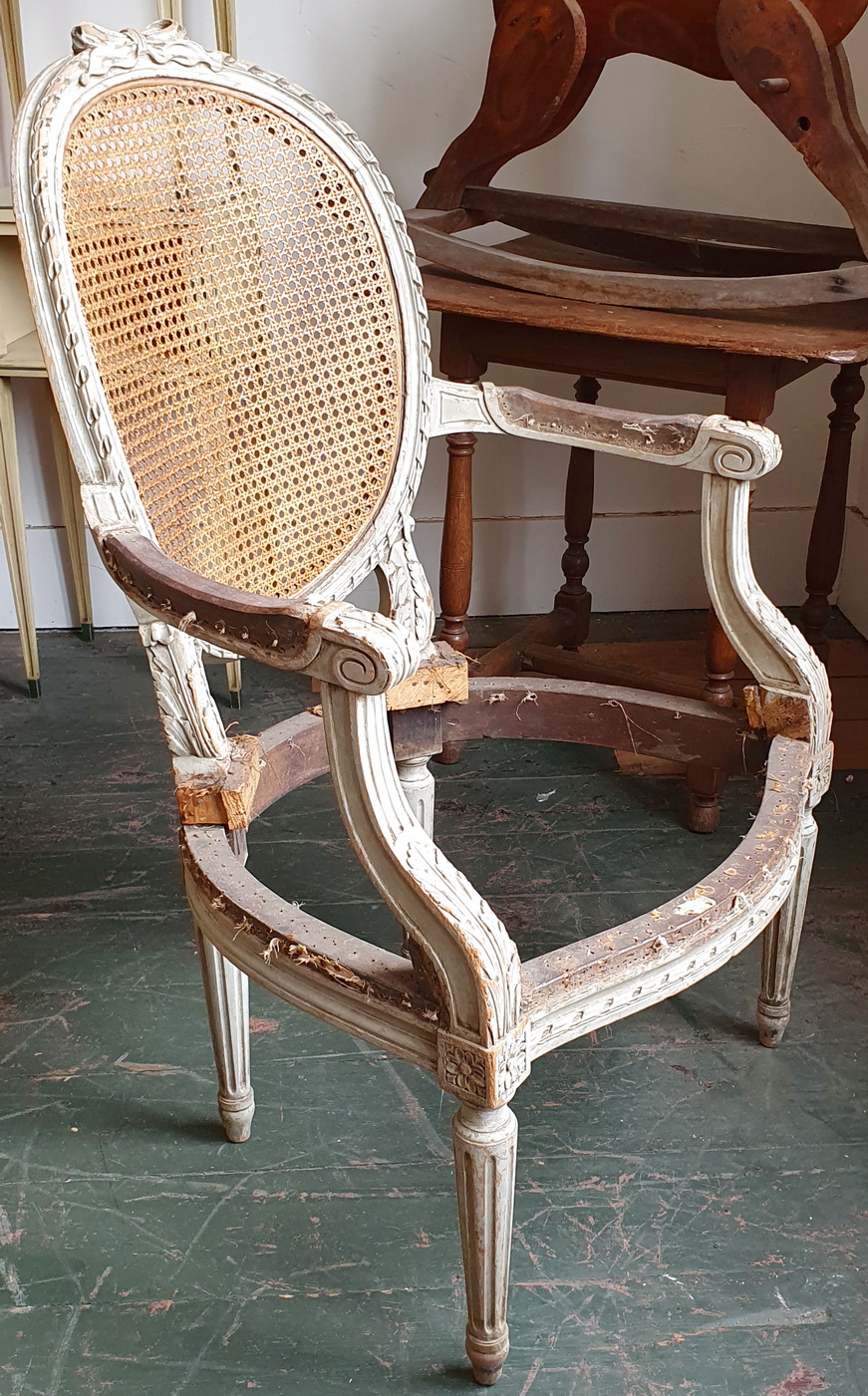 A French Louis XVI Fauteuil